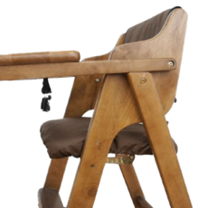 아기식탁의자커버 초간편 원목 아기 유아 식탁 의자 덮개 리폼 시트 방석 방수 커버, 의자홑겹방수커버 무지그레이 40*42