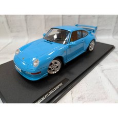 SOLIDO Porsche 911 (993) Clubsport 1997 灣岸藍, 1個