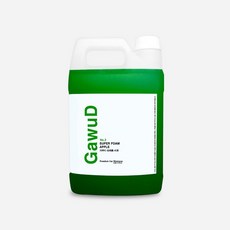 GawuD 가우디 슈퍼 폼 사과향 카샴푸 갤런 3.78L 디테일링 폼건세차 거품세차 스노우폼