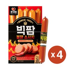 롯데 키스틱 빅팜 불닭 소세지 60g x 40개 / 간식 소시지