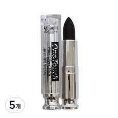 댕기머리 원터치 헤어 커버 스틱 4g, 자연스러운 짙은 갈색, 1개