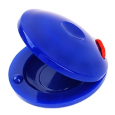 유아원 음악치료 소리자극 박자감 컬러 캐스터네츠 보조악기 맑은소리 춤반주용 체험, 5개, 네이비