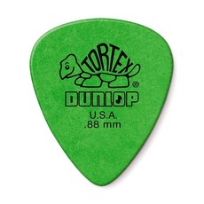 Jim Dunlop Tortex Standard Pick 1.0MM - 12팩, 12 Pack, Green