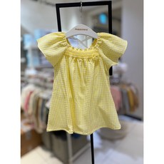 [해피랜드] 2026년 여름신상 /한여름 시원하게 입기 좋은 쉬폰 원단의 원피스 /A라인의 여유있는 핏으로 편하게 /백 포인트가 사랑스러운 제품*레모니OP*