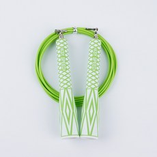 김수열줄넘기 스피드마스터 와이어 줄넘기, 그린, 1개