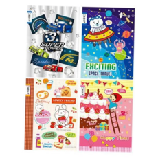 신학기 10권묶음 승일노트 받아쓰기 초등노트 운동회 1-2학년 59000EA 1EA, 여아