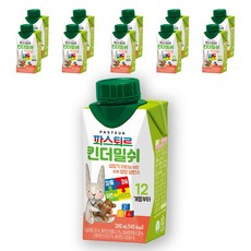 파스퇴르 킨더밀쉬 액상분유 1단계 200ml, 10개