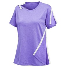 수술 후 셔츠 여성용 어깨 수술 셔츠 풀 스냅 오픈 팔 어깨 회복 의류-화학 요법 의류 여성용 퍼플. L, 퍼플