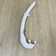 潛鯨 濕式呼吸管 軟式呼吸管 呼吸管 浮潛三寶 現貨 矽膠折疊成人濕式呼吸管 矽膠折疊, 白色