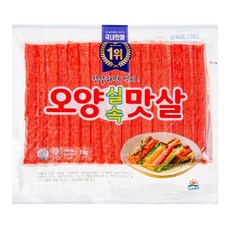 오양 실속 맛살 1KG 사조대림 게맛살 김밥맛살 산적구이, 2개