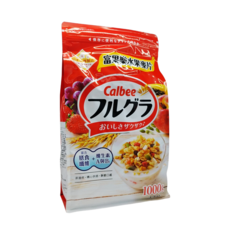 Calbee 卡樂比 Frugra 富果樂 水果麥片, 1kg, 1包