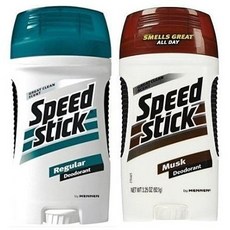 Speed Stick 男用轉式體香膏 3.25oz, 詳見包裝, 詳見包裝, 黃蓋 (麝香)