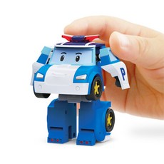 (선물완구) ROITOYS 로보카폴리 미니 변신로봇 2인치 폴리, 1개