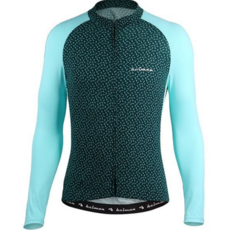 자전거 긴 팔 저지 기능성 남성 경량 사이클 긴 팔 티셔츠 의류 속건 상의 자외선 봄가을 차단