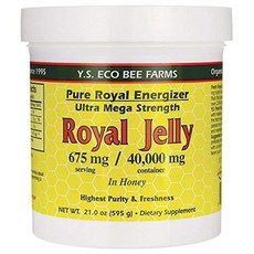 YS 로얄 젤리/꿀벌 - 꿀 속의 로얄 젤리 울트라 스트렝스 YS Royal Jelly/Honey Bee - Royal Jelly In Honey Ultra Strength 21, 1개