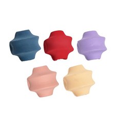 狗狗啃咬玩具球套裝 耐咬橡膠玩具, 藕色,小號50.8mm, 1個