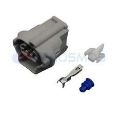 2핀 자동차 방수 커넥터 센서 와이어 하네스 플러그 7283-8220-30 90980-11235 토요타 캠리용, 03 1SET With Pin