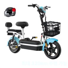 출퇴근 전동스쿠터 미니 등하교용 전기오토바이 노인 세발자전거 출퇴근용, 고급형 리튬 12A-50km, 48v, 12ah