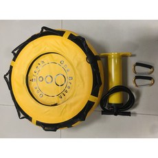 海豹潛水ONe Breath高階款自由潛水浮球 訓練浮球 自由潛水必備, 1個, 黃色, 75cm
