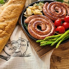 [살루메리아] 영국식 소시지 컴벌랜드 소시지(Cumberland Sausage) 수제 소시지 300g, 1팩