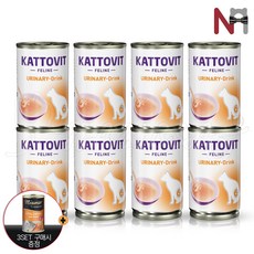 카토빗 드링크 4종 콤보 8캔 (유리너리2+레날2+리커버리2+가스트로2) / 종류별, 8개, 135ml, 유리너리(방광,요로)