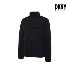 [DKNY GOLF] 하이넥 경량 패딩 블랙