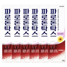 파로돈탁스 허브 프레쉬 잇몸치약 100g x 6개