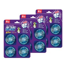 이지오프뱅 청크린 4in1 4입, 160g, 3개