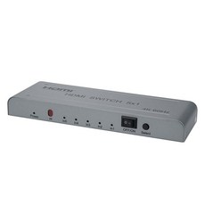 HDMI 2.0 선택기 5대1 4K UHD 수신기내장 원거리사용 hee+81914WT, 본상품