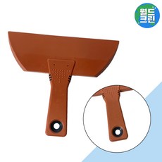 월드크린 고무헤라 대 욕실 화장실 플라스틱 묵은때 물때 스티커 제거 스크래퍼, 1개