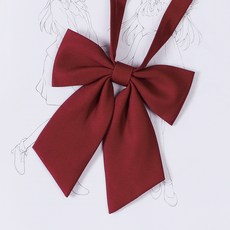 學士服領結 酒紅色蝴蝶結領花 女大學生畢業服飾配件 學生制服配飾襯衫配飾 日系簡約風格 #D4801短柄尖角 #默認尺寸