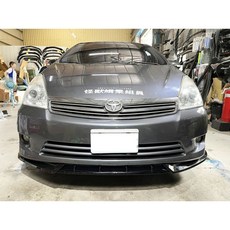 豐田 WISH 競速版 鋼琴烤漆黑 前下巴 直上適用, 1個