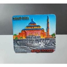 이집트기념품 이집트마그넷 현관문인테리어 냉장고자석 입체, 레이크블루 인도 7 x 5cm