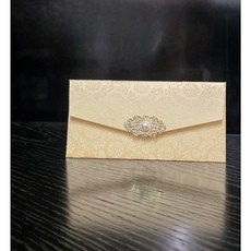 [데코프라자]설날 추석명절 상품권 현금봉투 절값 폐백 부모님 용돈 초대장 티켓 출산 청첩장 생일 생신 시상식 초대권, 1개, 진아이보리