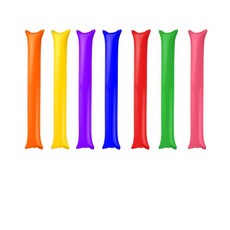 워터 슬라이드 목욕놀이 용품 워터파크 미끄럼틀 다채로운 풍선 스틱 스타디움 노이즈 메이커 응원 블로우, 01 24PCS Random Color