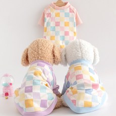 대폭 오가닉 양면 다이마루: 체스베어 3컬러 [E0958] EZ-391, 핑크, 1개