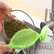 쌀세척봉 콩세척 쌀씻는국자 쌀씻는도구, 분홍색, 1개