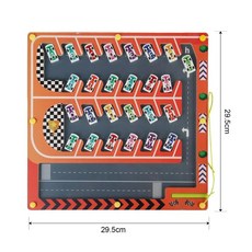마그네틱 알파벳 글자 퍼즐 주차장 선물 미취학 장난감, Racing