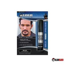GOODFORIT 美國黑鬍子船長Blackbeard for Men 低敏感水性立即染劑 0.4OZ, 1個, Black