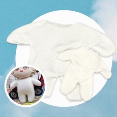 10CM 인형 이염 방지 슈트 20CM인형 솜깅이 오염방지 옷 아이돌 최애 무속성, 20cm, 상세페이지 참조, 1개, 20cm