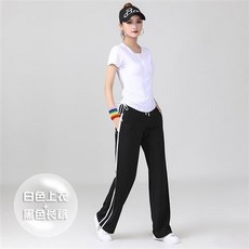 運動服裝套裝 女夏季廣場舞健身鬼曳步舞服飾