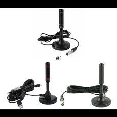 dmb안테나 DVB-T DVB-T2 휴대용 TV 안테나 실내 디지털 리시버 박스, [03] 6bags