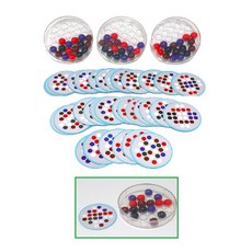 6세 공간지각발달 구슬이동 퍼즐 3인용 조립 유치원 문센 놀이 유아 아기, 1세트, 혼합