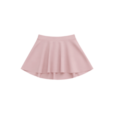 하글링 성인 발레복 컴포트 댄스 발레 풀온 스커트 치마 핑크