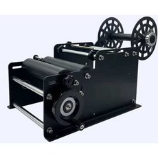 병라벨 스티커 부착기 수동 라벨링기계 캔 둥근 접착, 표준형+압착롤러