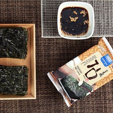 완도명가 지주식3단도시락 구이김 10매x16봉, 16개