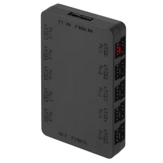 아이구주 GH10 ARGB AND PWM HUB (블랙), 선택없음, 1개, 선택없음