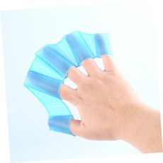 물놀이 수영 연습 손가락 착용 보조 장비 실리콘 훈련 도구 수중 운동, 상세페이지 참조