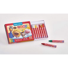 SIMBALION 雄獅 蠟筆, 12個, 1個