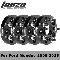 허브스페이스 휠 2/4PCS 5X108 CB 63.4 M12X1.5 Ford Mondeo 2000-2025 플랜지 플레이트 T6-7075 스페이서 알루미늄 허브 확장 어댑터, [04] 4PCS 15mm